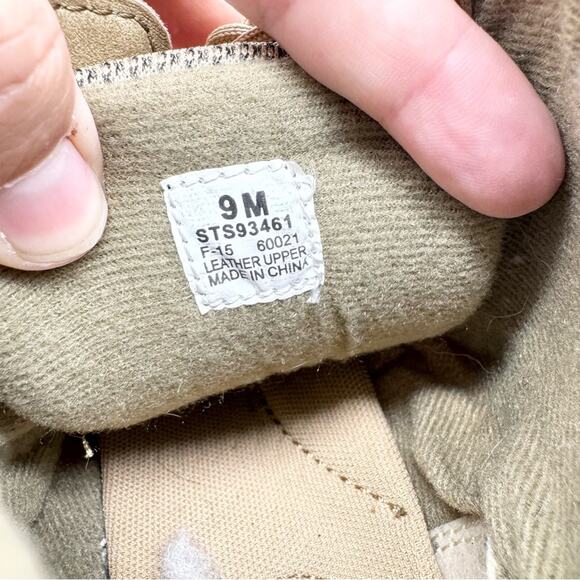 Sperry Top-Sider Women's Langley Lace Up Ankle Boots Linen/Tan Size 9 Nautical - Picture 10 of 10